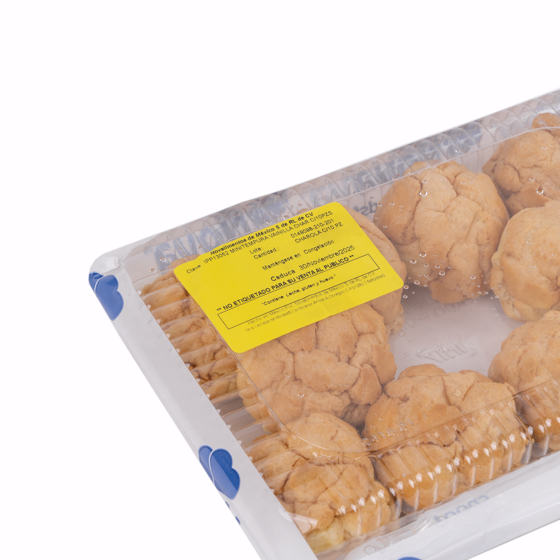 Mini Tempuras Rellenos De Helado De Vainilla 10 piezas