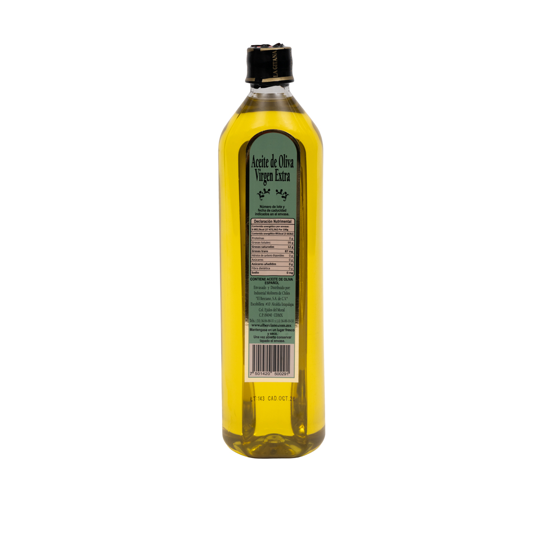 Aceite De Oliva Extra Virgen Btll De 750 Ml